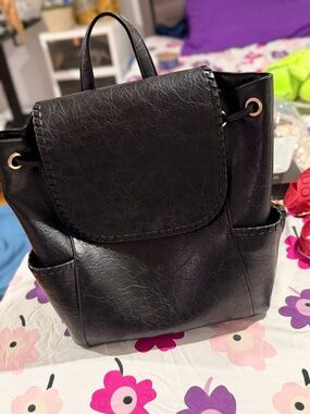 Classic Black Women's Backpack Purse - Sleek Everyday Carry